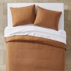 King🍁Heavyweight Linen Blend Duvet Set by Casaluna Collection